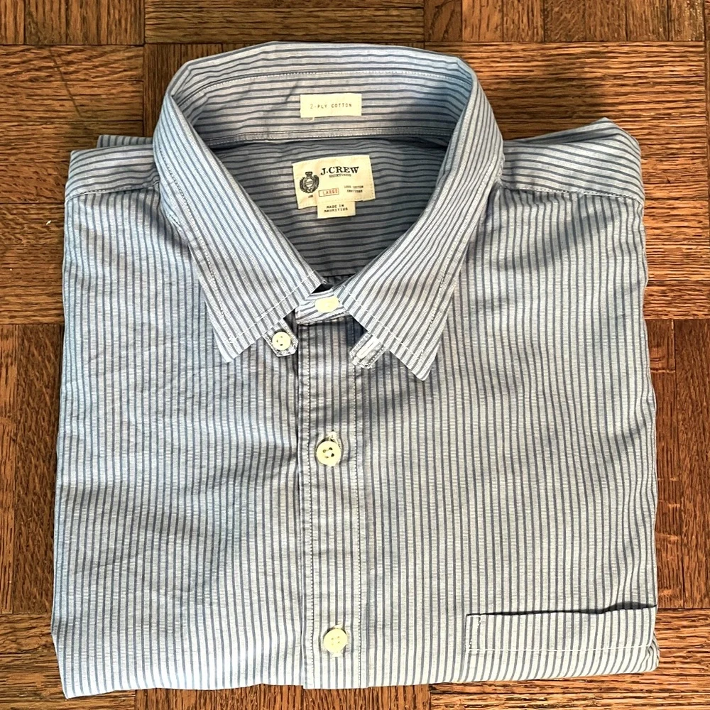J. Crew 2ply cotton button down dress shirt - Picture 1 of 3